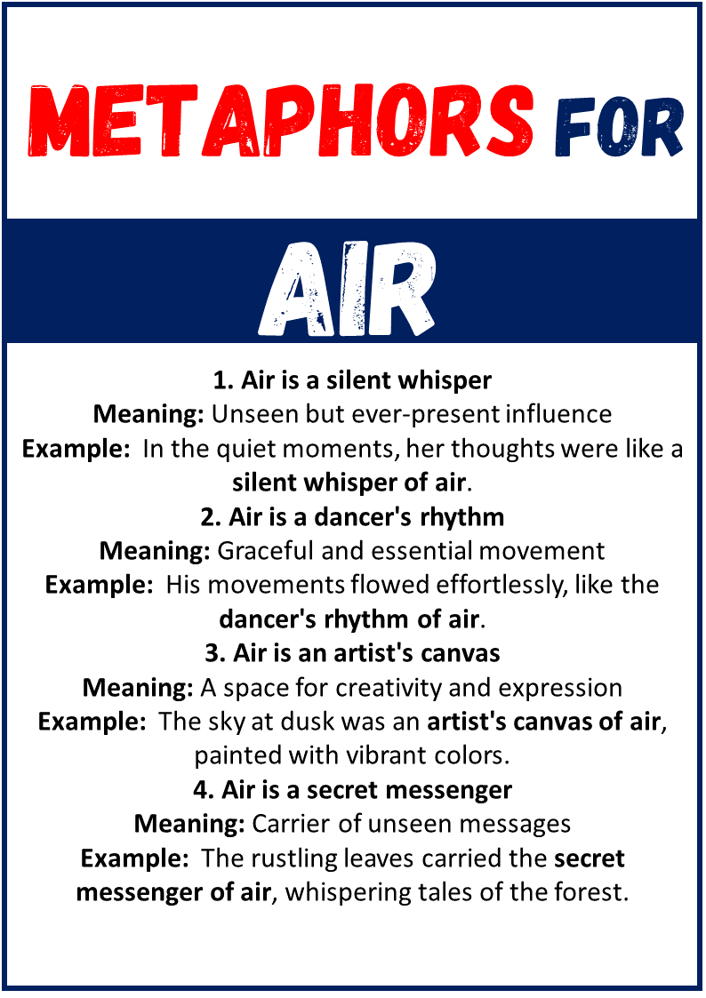 metaphors for Air