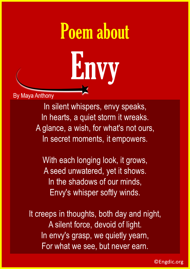 poems about Envy