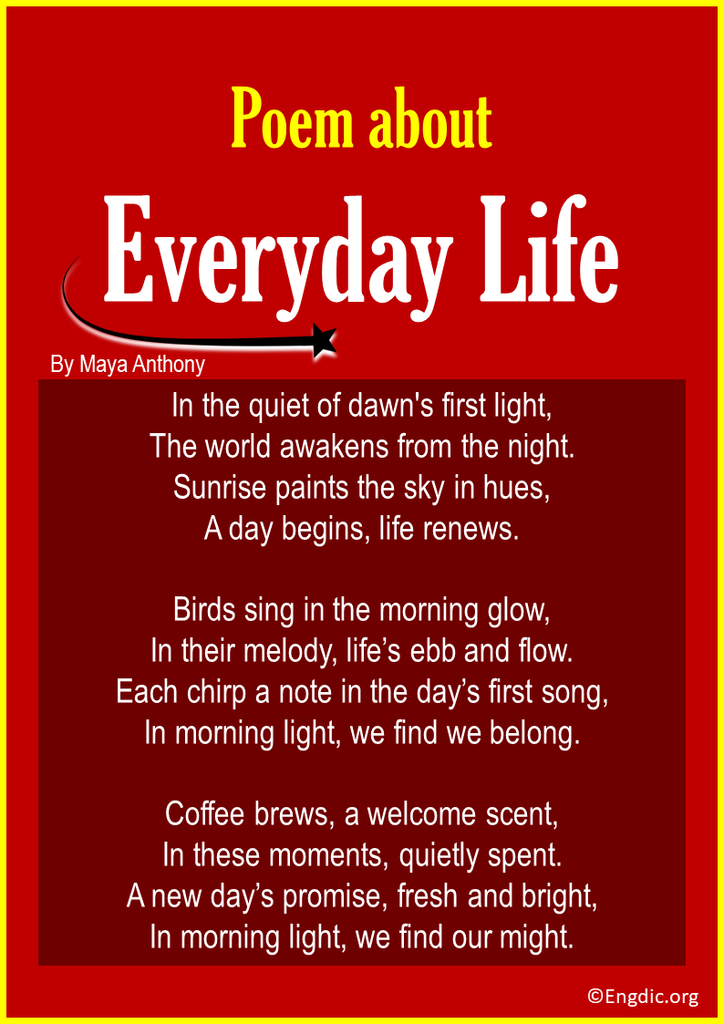 poems about Everyday Life
