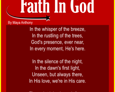 10 Best Short Poems About Faith In God