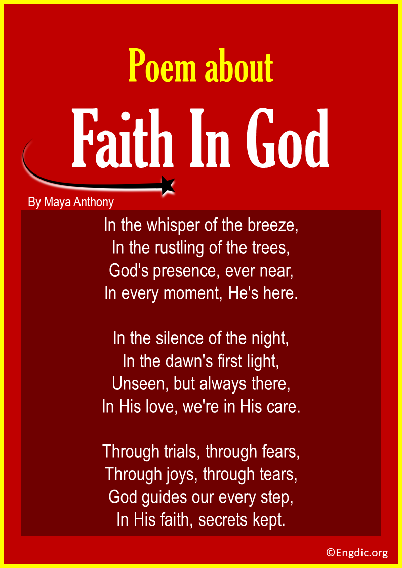 poems about Faith In God