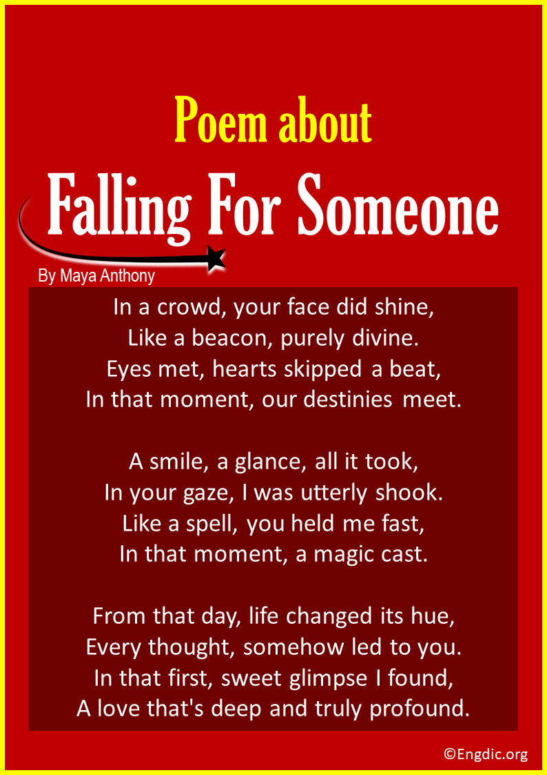poems about Falling For Someone