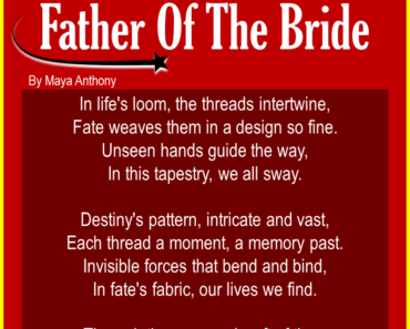 10 Best Short Poems About Father Of The Bride