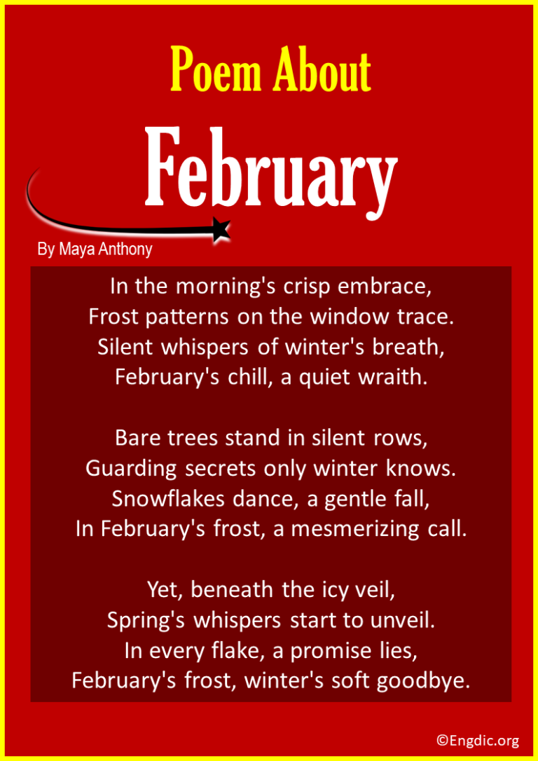 10 Best Short Poems About February - EngDic