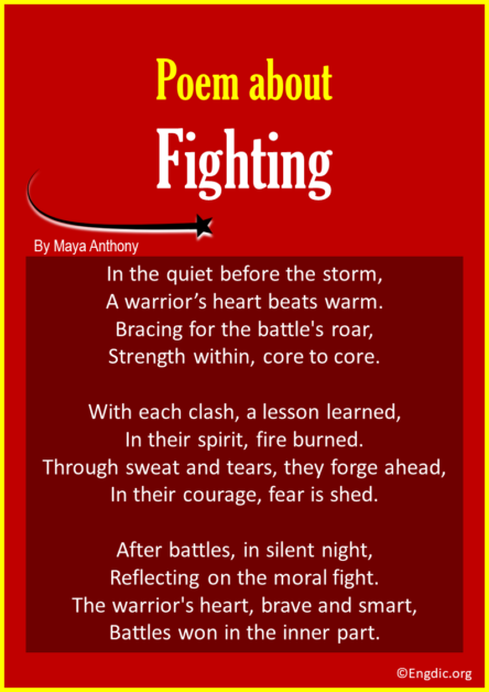 10 Best Short Poems About Fighting - EngDic