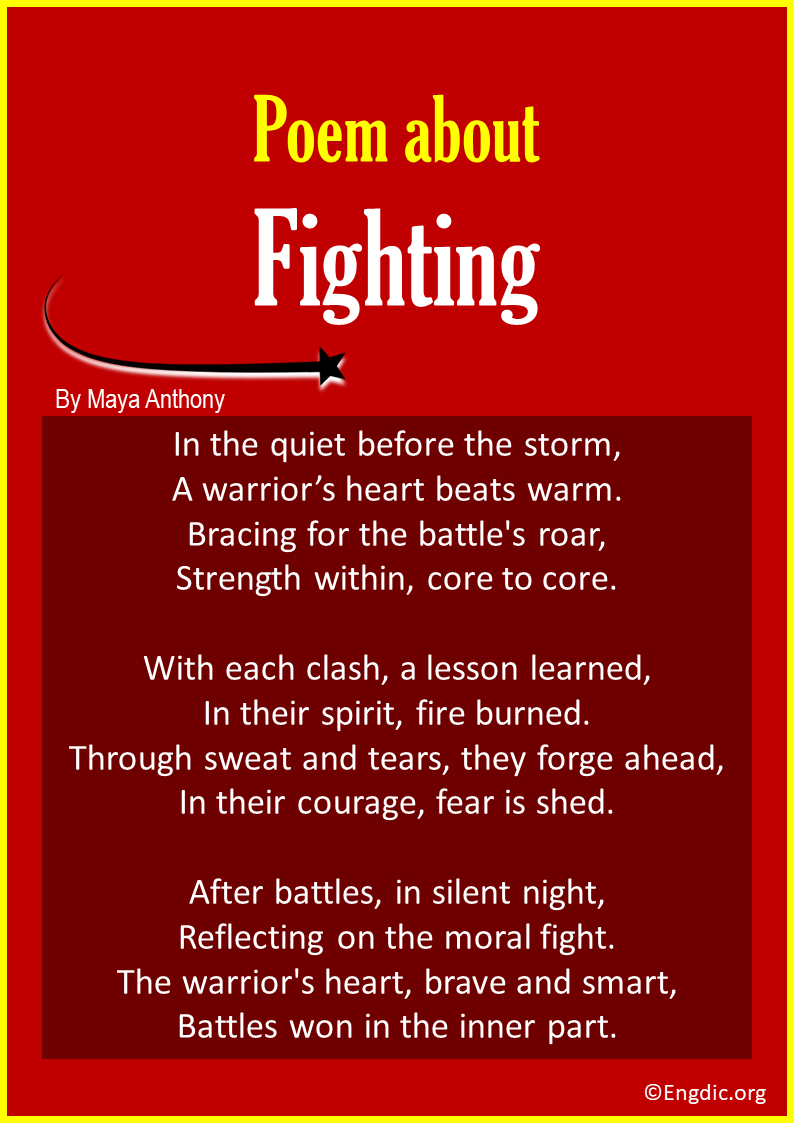 poems about Fighting