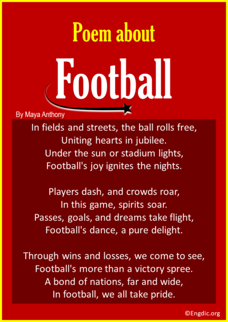 10 Best Short Poems About Football - EngDic