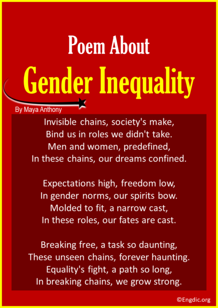 10 Best Short Poems About Gender Inequality - EngDic