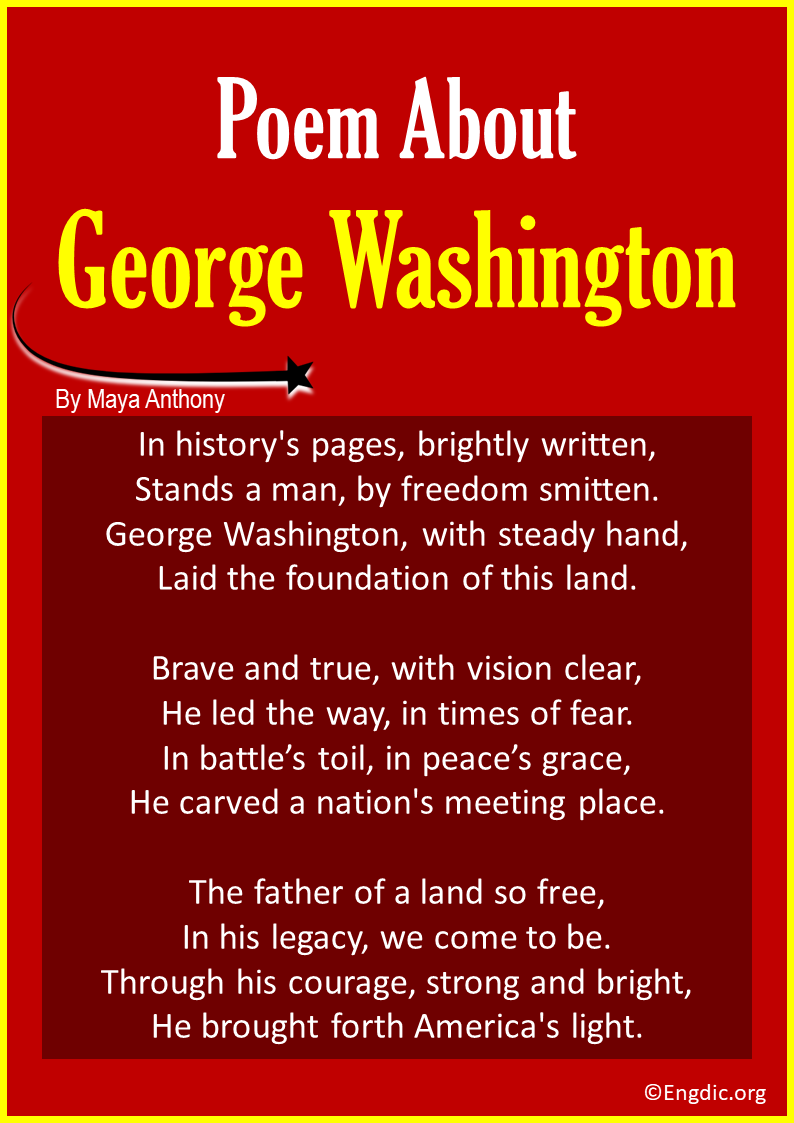 poems about George Washington