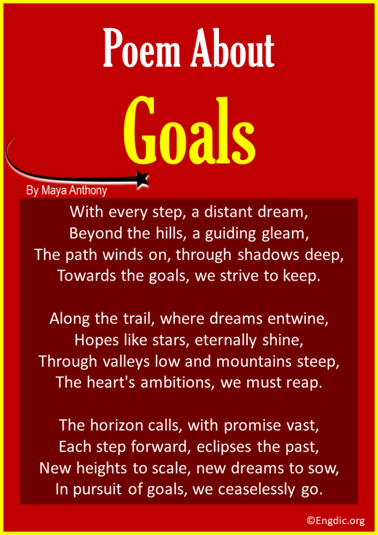 10 Best Short Poems About Goals - EngDic