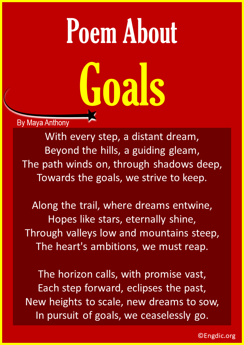 poems about Goals