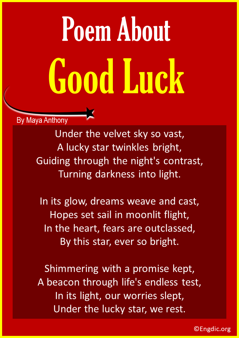 poems about Good Luck