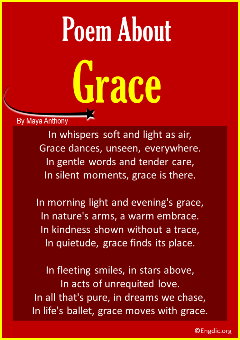 10 Best Short Poems About Grace - EngDic