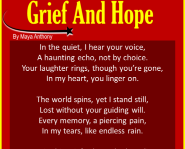 10 Best Short Poems About Grief And Hope