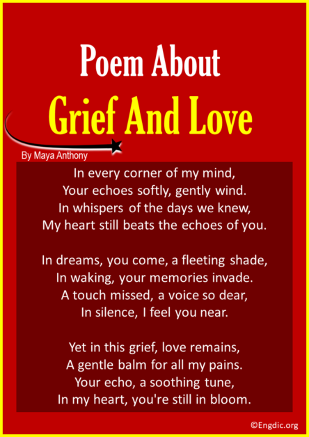 10 Best Short Poems About Grief And Love - EngDic