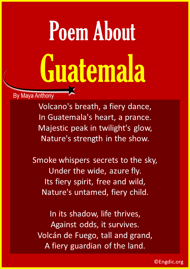 poems about Guatemala