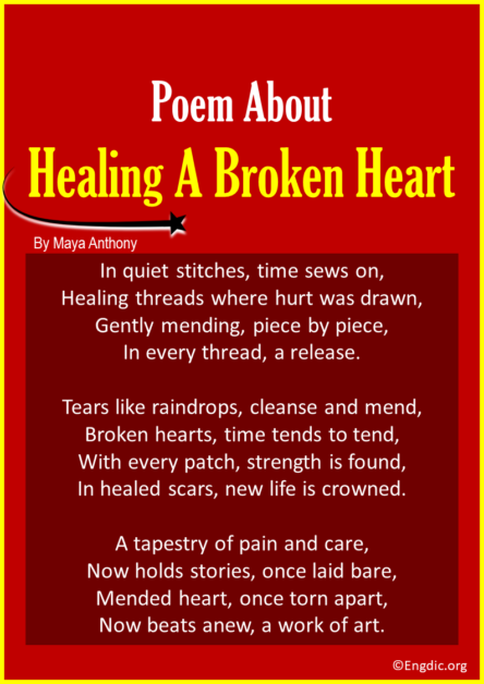 10 Short Poems About Healing A Broken Heart - EngDic