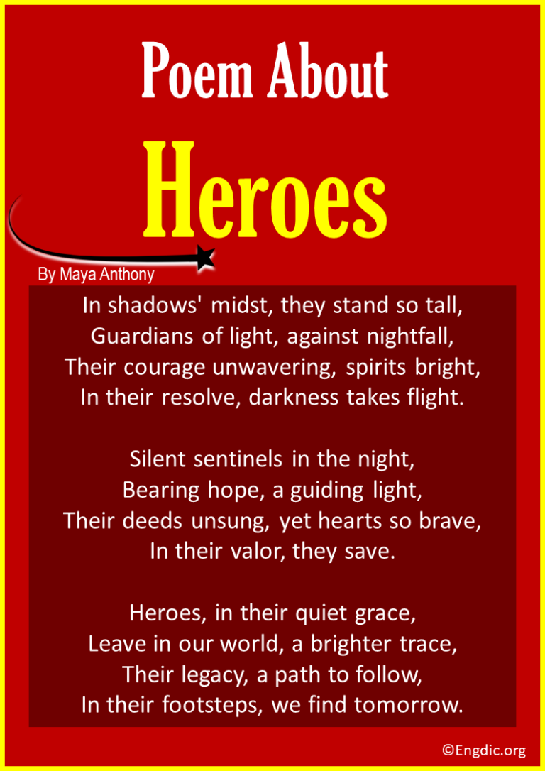 10 Best Short Poems About Heroes - EngDic