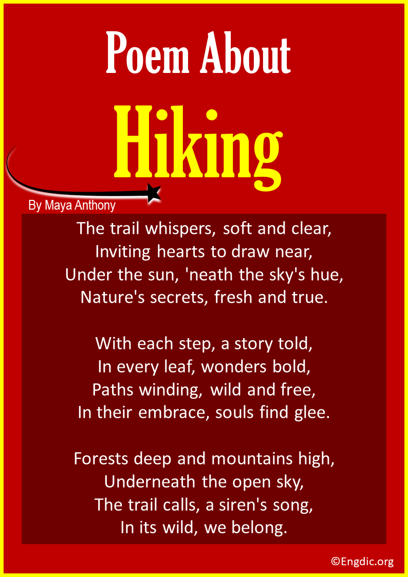 poems about Hiking