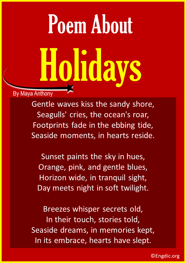 poems about Holidays