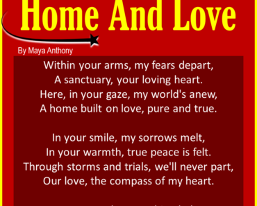 10 Best Short Poems about Home And Love