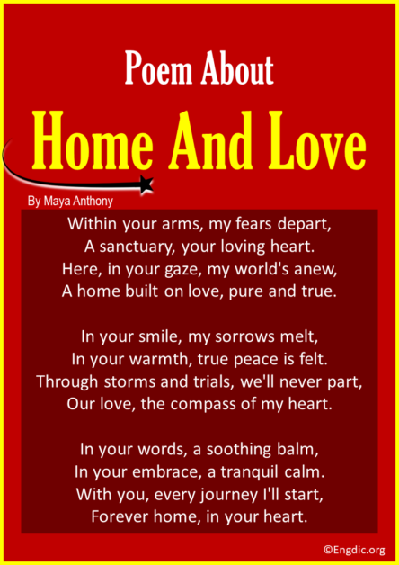 10 Best Short Poems about Home And Love - EngDic