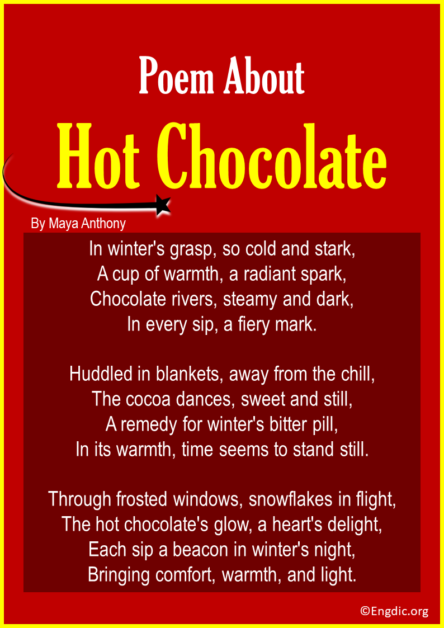 10 Best Short Poems about Hot Chocolate - EngDic