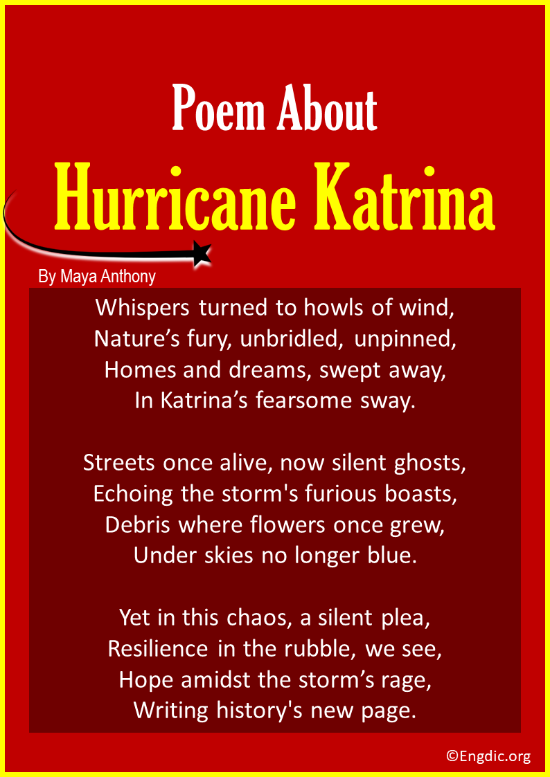 poems about Hurricane Katrina