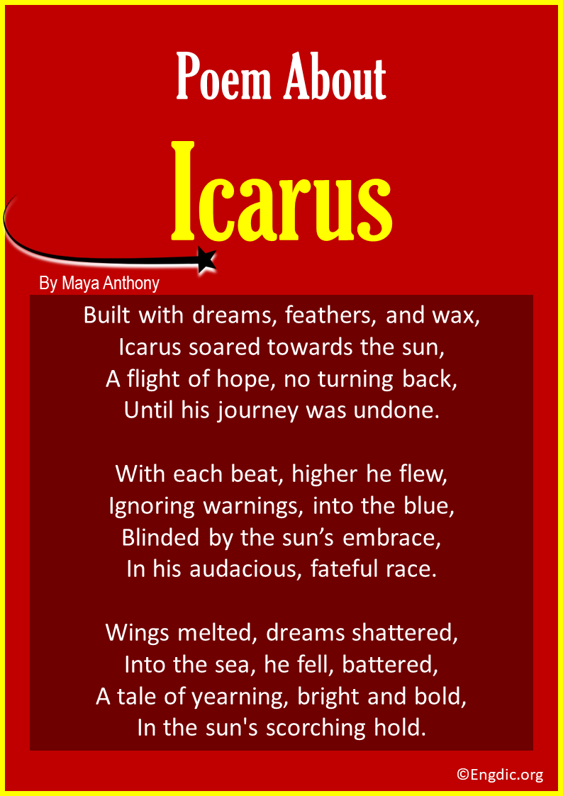 poems about Icarus