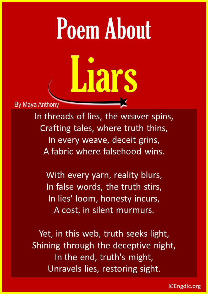 Poems about Liars