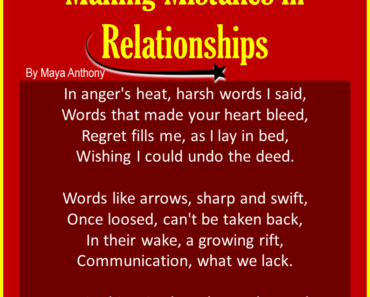 10 Best Poems about Making Mistakes in Relationships