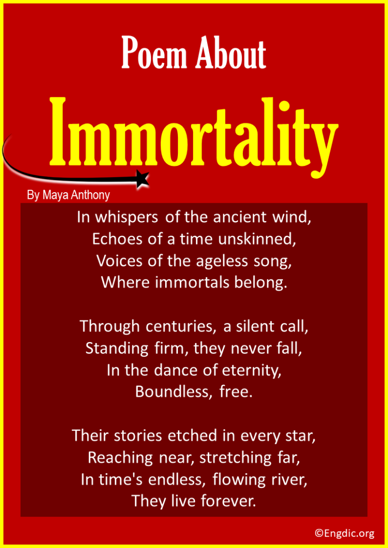 10 Best Short Poems about Immortality - EngDic