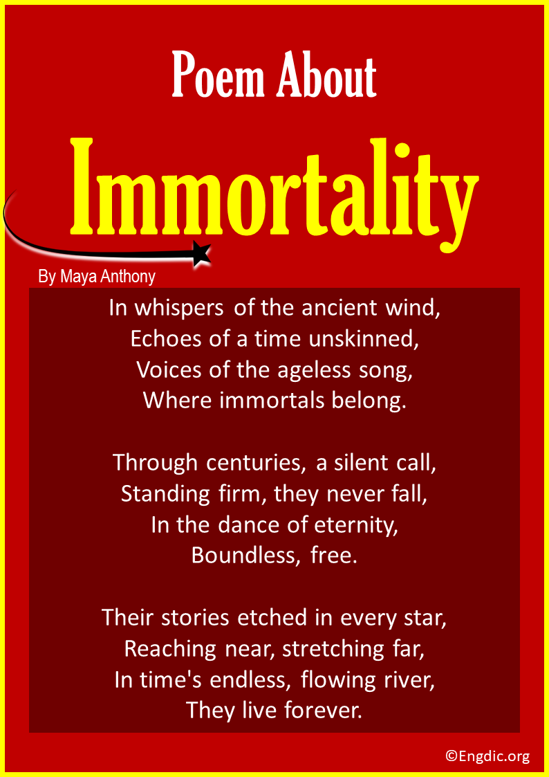 poems about Immortality
