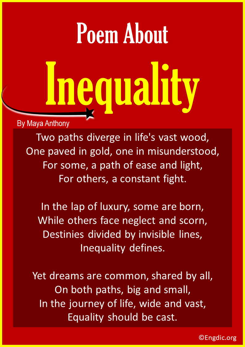 10 Best Short Poems about Inequality - EngDic