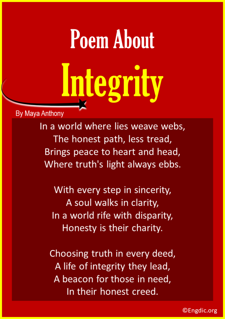 10 Best Short Poems about Integrity - EngDic