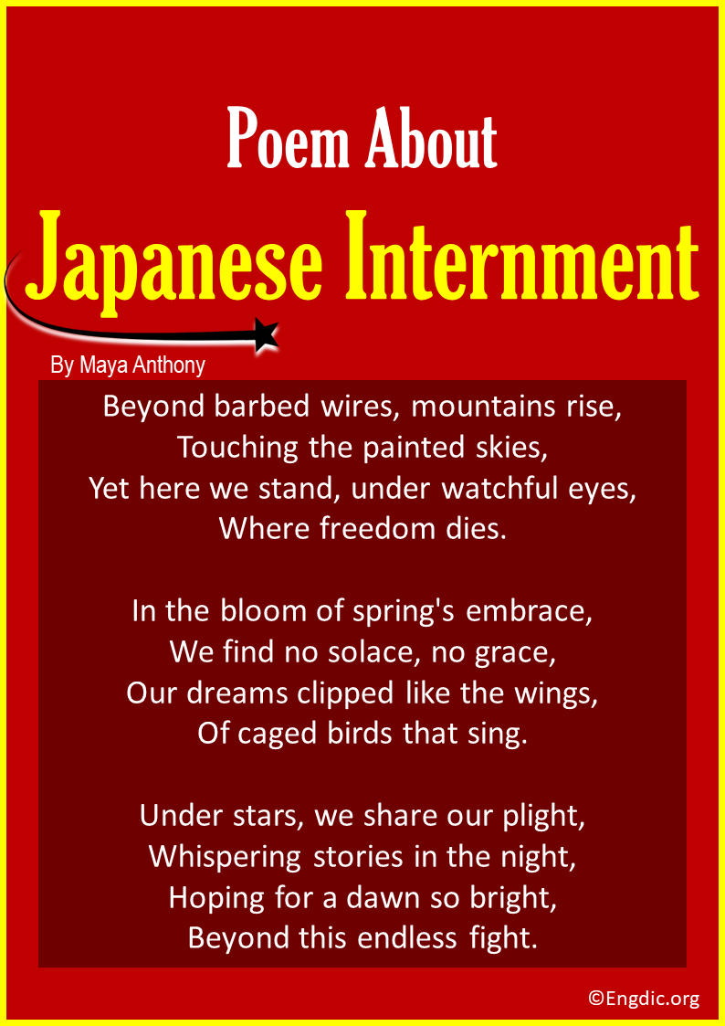 poems about Japanese Internment