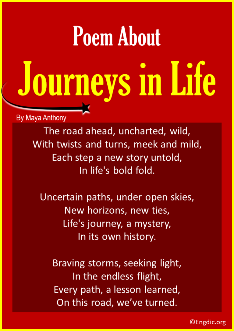 journey life poem