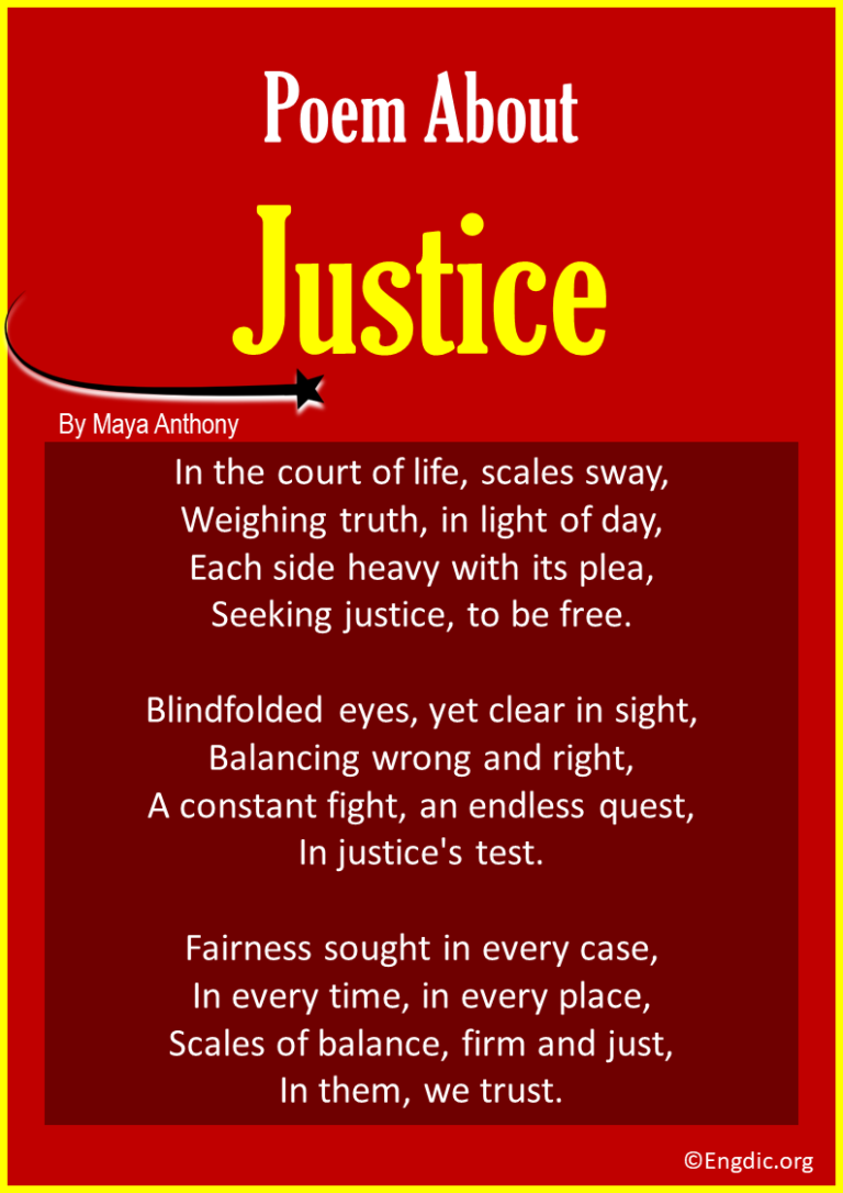 10 Best Short Poems about Justice - EngDic