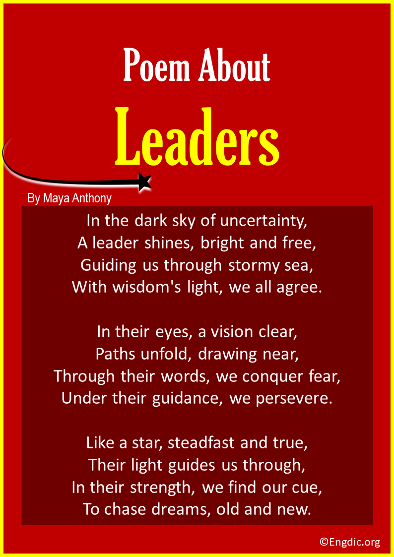 poems about Leaders