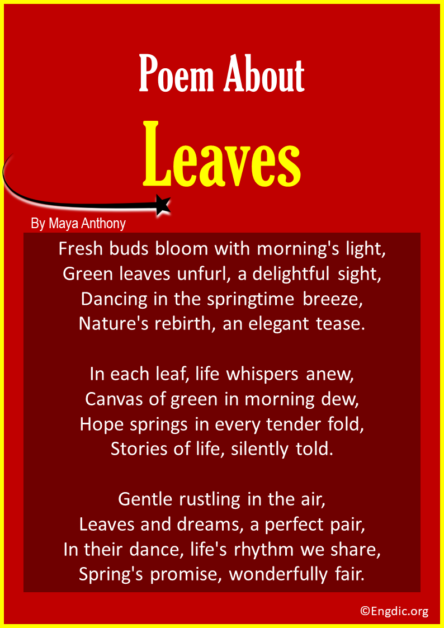 10 Best Short Poems about Leaves - EngDic