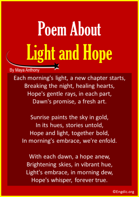 10 Best Poems about Light and Hope - EngDic