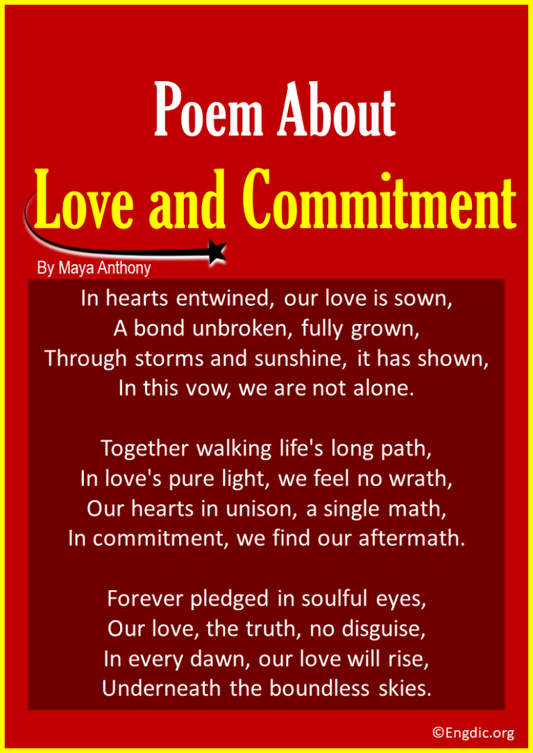 10 Best Poems about Love and Commitment - EngDic