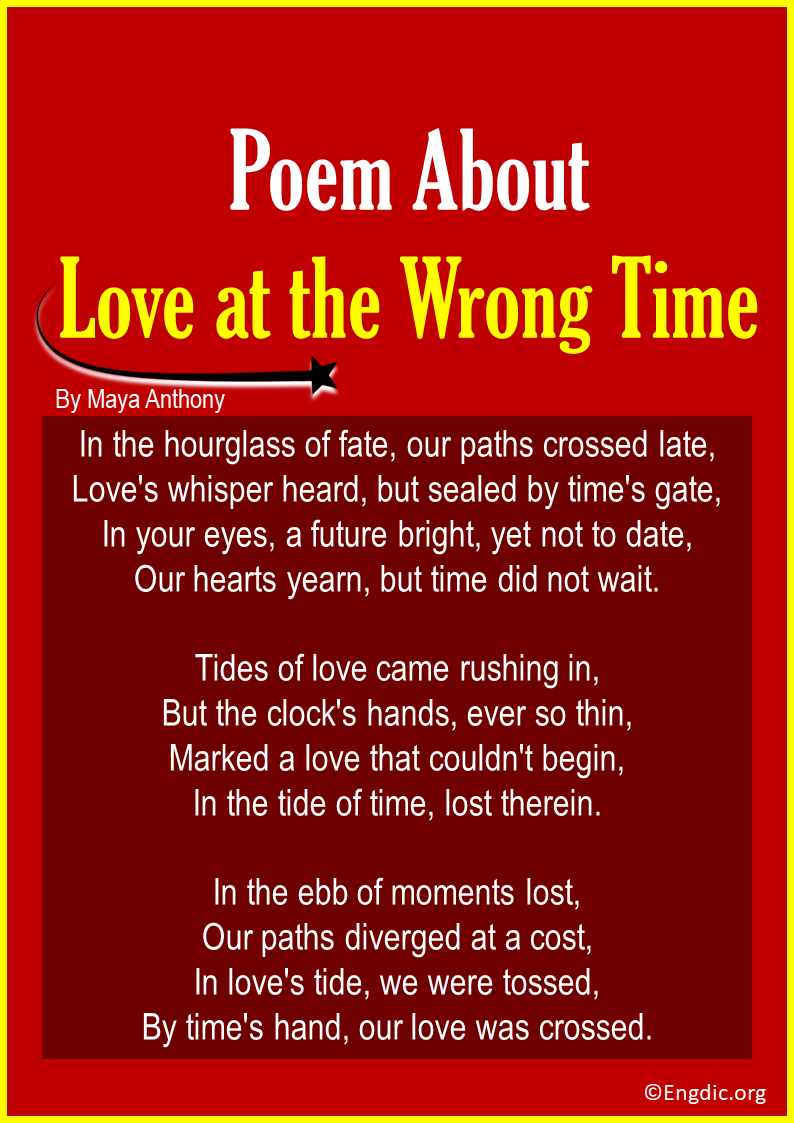 poems about Love at the Wrong Time