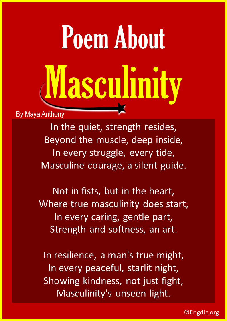 poems about Masculinity