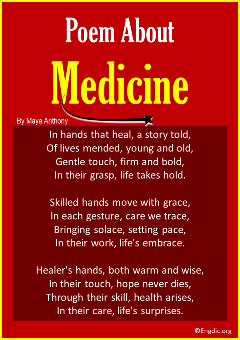 10 Best Short Poems about Medicine - EngDic