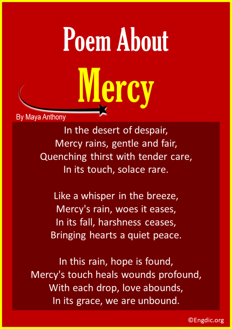 10 Best Short Poems about Mercy - EngDic