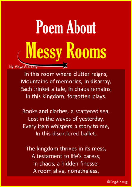 10 Best Poems about Messy Rooms - EngDic