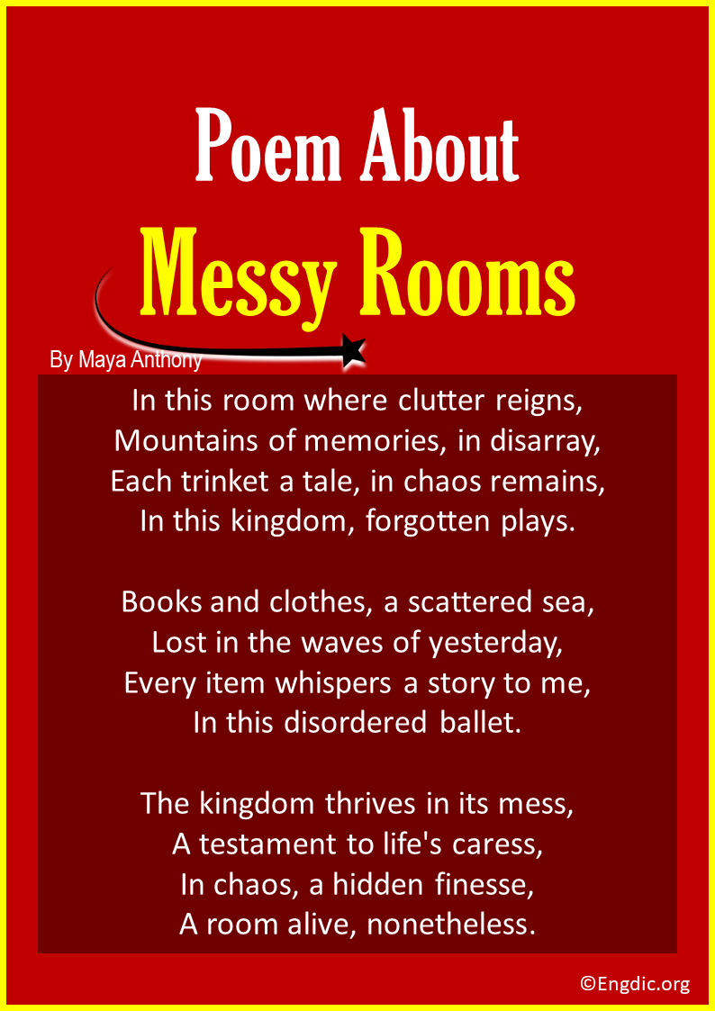 poems about Messy Rooms