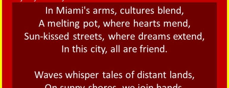 10 Best Short Poems about Miami