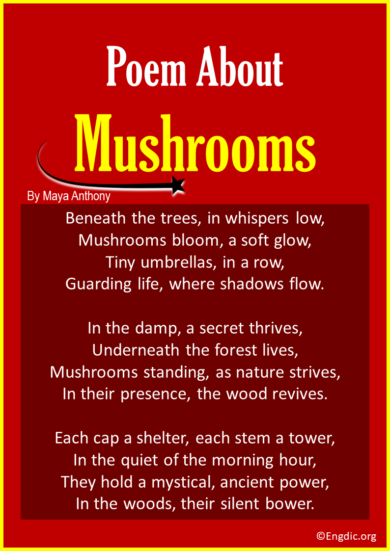 poems about Mushrooms